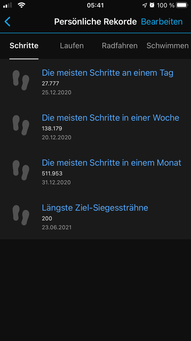 1 Jahr Schritte Zielsiegesstraehne 2