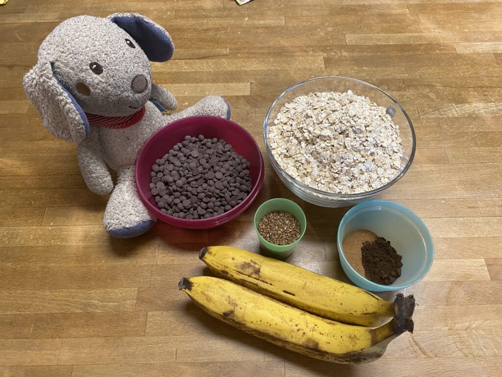 Protein Bananen Kekse